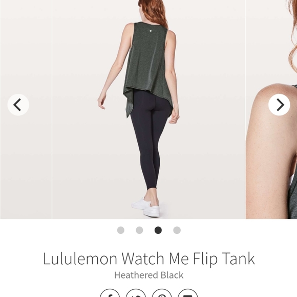 Lululemon Watch Me Flip Tank - Picture 4 of 8
